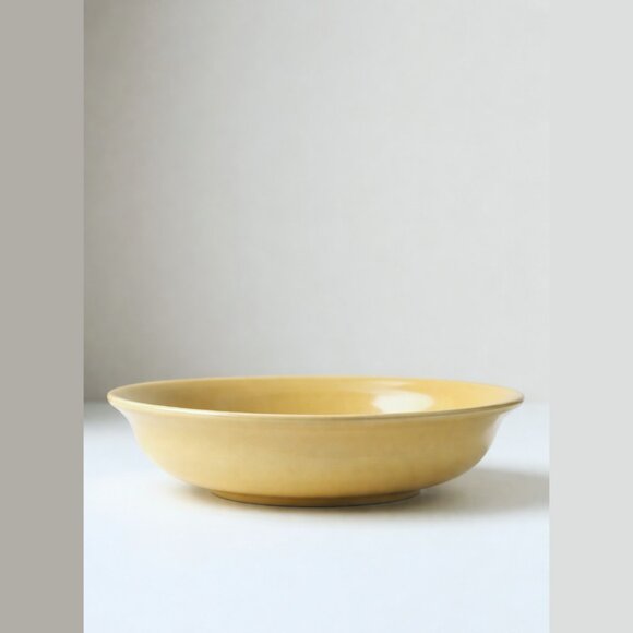 NEW Set of 4 Reeves Portuguese Stoneware Pasta Bowls Butter by Anthropologie